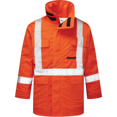 Parka isol&eacute; de 9 oz Haute visibilit&eacute; Avenger, style 515, Hommes, 4T-Grand (grande taille), Orange Par Equipment