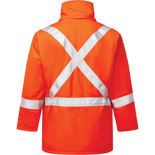 Parka isol&eacute; de 9 oz Haute visibilit&eacute; Avenger, style 515, Hommes, 4T-Grand (grande taille), Orange Par Equipment