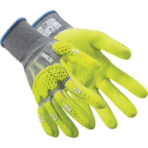 Helix&reg; 3014IMP Impact Gloves, 6/X-Small, HPPE Palm, Elastic/Knit Wrist Cuff Par Equipment