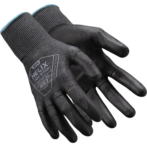 Helix&reg; 3058 Tear Away Gloves, 3X-Small/4, 18 Gauge, Polyurethane Coated, ASTM ANSI Level A4/EN 388 Level D Par Equipment