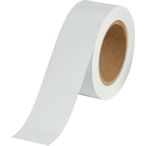 Pipe Marker Tape, 90', White Par Equipment