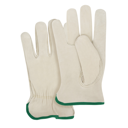 Gants pour conducteurs &agrave; ajustement serr&eacute;, T-Grand, Paume en Cuir fleur de vache Par Equipment