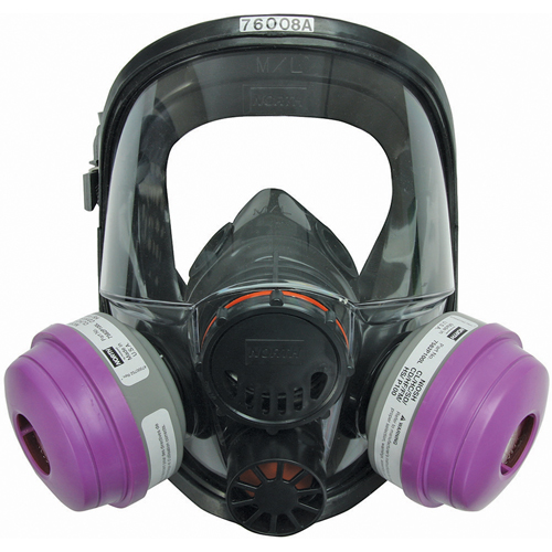 North&reg; 7600 Series Full Facepiece Respirator, Silicone, Large/Medium/Medium/Large Par Equipment