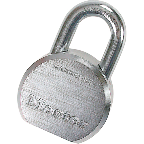 Padlocks, Keyed Different, Hardened Steel, 2-1/2" Width Par Equipment