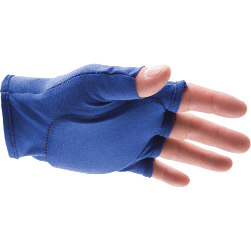 Doublures antichocs pour gants sans doigts, main droite, 6/T-petit, Paume en Synth&eacute;tique, Poignet &agrave; enfiler Par Equipment