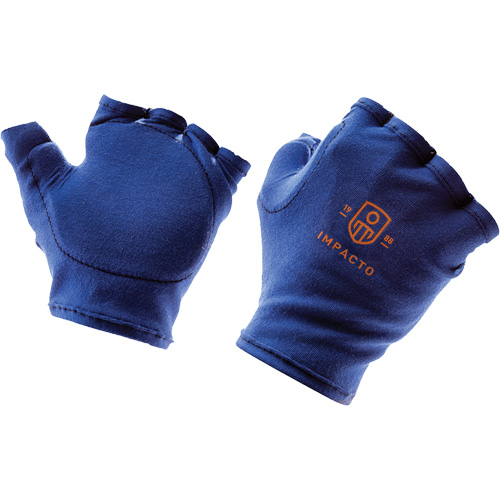 Anti-Impact Tool Grip Fingerless Left-Hand Glove Liner, Size X-Small, Synthetic Palm Par Equipment