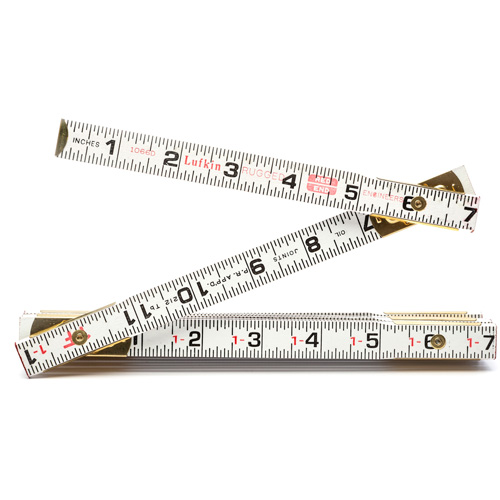 Red End&reg; Engineer's Scale Rule, 6' L, Wood, 1/16" Graduations Par Equipment