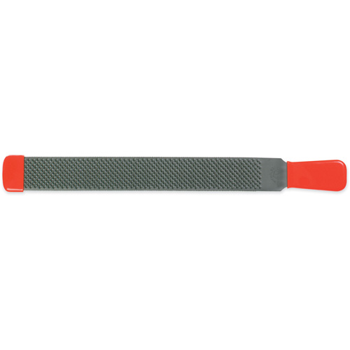 R&acirc;pe et lime pratique pour ferblantier avec poign&eacute;e coussin&eacute;e, Rectangulaire, 17-1/10", Demi-douce Par Equipment