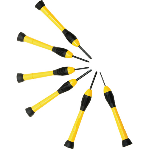 Precision Screwdriver Set, 6 Pcs. Par Equipment
