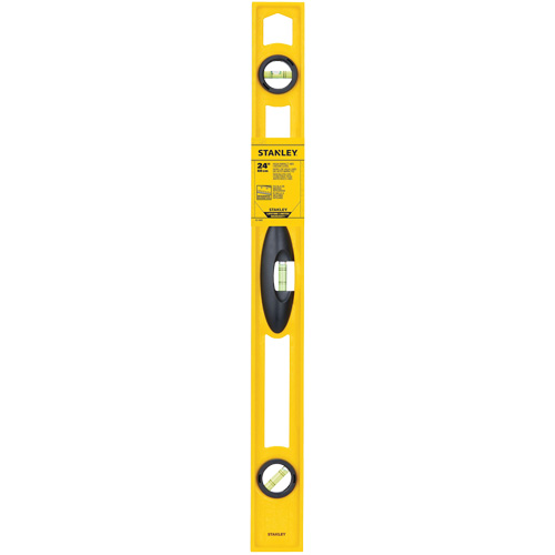 High-Impact ABS Level, I-Beam, 2' L, Plastic, 3, Non-Magnetic Par Equipment