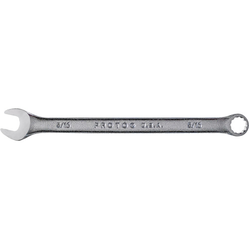 Combination Wrench, 12 Point, 5/16", Satin Finish Par Equipment