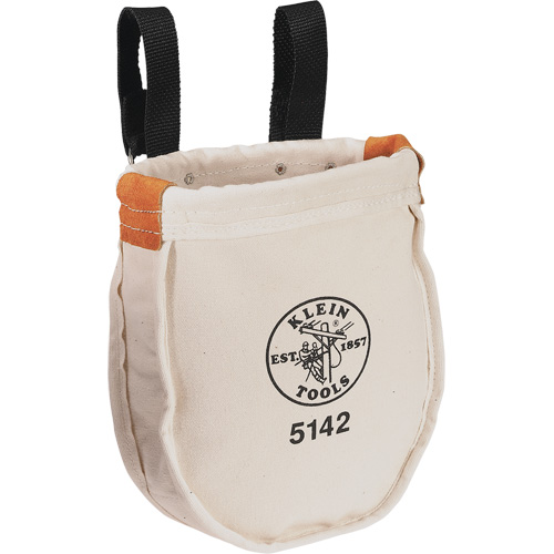 Sac &agrave; outils utilitaire avec connexion &agrave; boucle, Toile, 1 pochettes, Beige/Noir Par Equipment