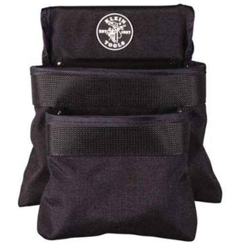 Pochette utilitaire &agrave; 2 poches s&eacute;rie PowerLine, 1000 Denier Cordura&reg;, Noir Par Equipment