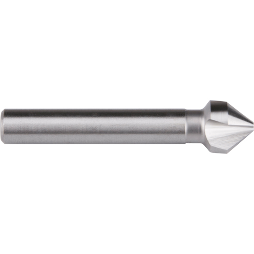 Straight Shank Countersink, 8.3 mm, High Speed Steel, 82° Angle, 3 Flutes Par Equipment