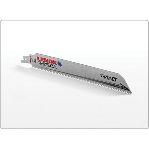 Lame de scie alternative Lazer CT, Carbure, 8 Dents par pouce, 9" lo x 1" la Par Equipment