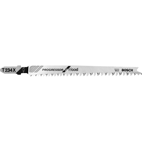 Lame de scie sauteuse, Acier &agrave; haute teneur en carbone, Tige en T, 4-5/8" lo, 8-12 dents par pouce Par Equipment