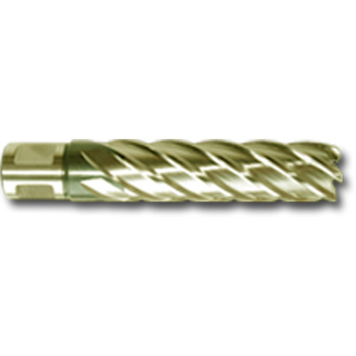 Couteau annulaire, Diam&egrave;tre de 3/4", Acier rapide au cobalt, Profondeur de la coupe de 1", Tige 3/4" Par Equipment