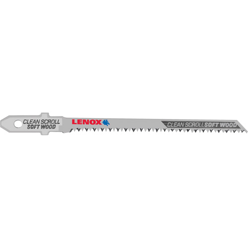 Clean-Cutting Jigsaw Blades, Bi-Metal, T-Shank, 3-1/2" L, 20 TPI Par Equipment