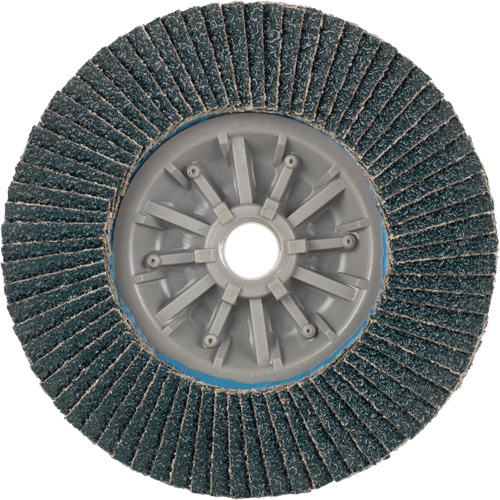 Long Life C-Trim Flap Disc, 4-1/2" x 5/8"-11, Type 27, 40 Grit, Zirconia Alumina Par Equipment