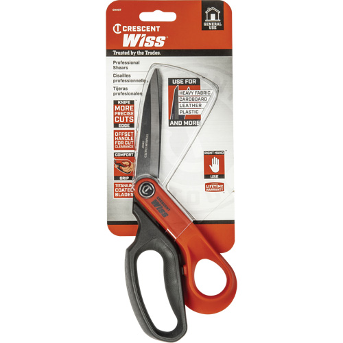 Tradesman Shears, 10", Rings Handle Par Equipment