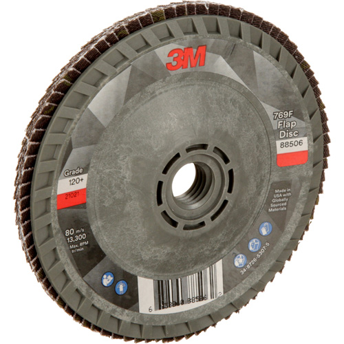 769F Quick Change Flap Disc, 4-1/2" x 5/8"-11, Type 29, 120+ Grit, Ceramic Par Equipment
