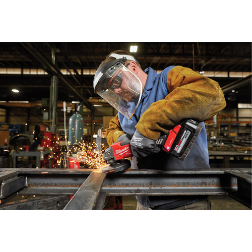 Meuleuse &agrave; frein sans blocage avec interrupteur &agrave; palette One-Key M18 Fuel (outil seulement), Roue de 4-1/2" ou 5", 18 V Par Equipment