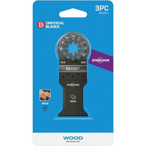 Lames standards pour le bois 1-3/8" Starlock Par Equipment