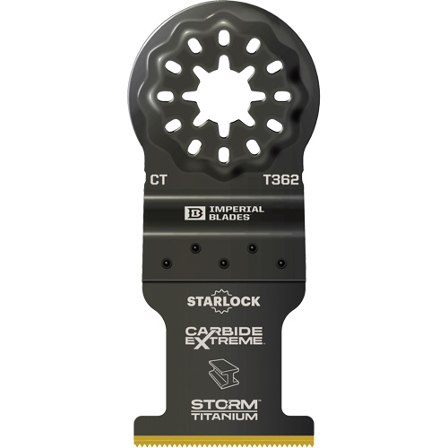 Lame en titane pour le m&eacute;tal Carbide Extreme Storm Starlock Par Equipment
