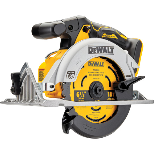 Max* Brushless Cordless Circular Saw (Tool Only), 6-1/2", 20 V Par Equipment