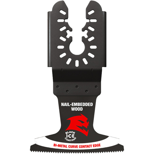 Demo Demon 2-1/2" Universal Fit Bi-Metal Oscillating Blades for Nail-Embedded Wood Par Equipment