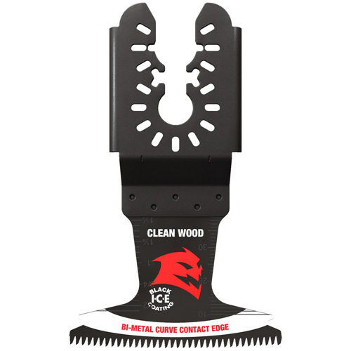 Demo Demon 2-1/2" Universal Fit Bi-Metal Oscillating Blade for Clean Wood Par Equipment