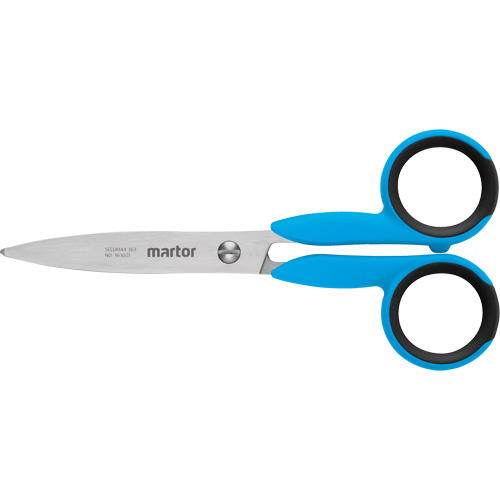 Secumax 363 Safety Scissors, 5-7/25", Rings Handle Par Equipment
