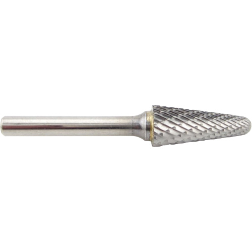 Fraise en carbure conique &agrave; coupe agressive, SL-5, 5/8" dia., 1/4" Tige, 1-3/16" Prof. de la coupe Par Equipment