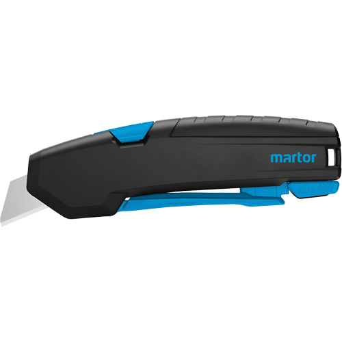 SECUPRO 425 Safety Knife with Rounded-Tip Trapezoid Blade, 21 mm, Plastic Handle Par Equipment