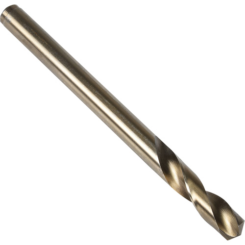 Foret court, Acier rapide au cobalt, #5, 3-3/4" lo, 1-1/4" Cannelure, 135° Angle Par Equipment