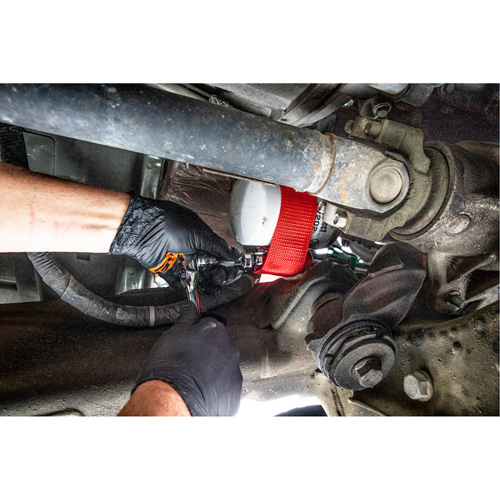 3/8" & 1/2" Drive Heavy-Duty Oil Filter Strap Wrench Par Equipment