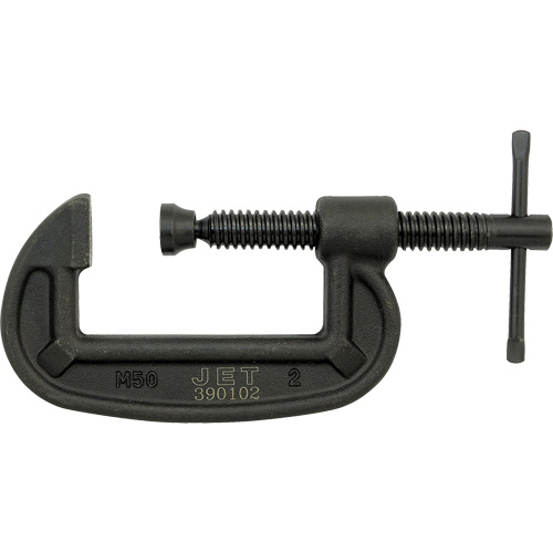 Heavy-Duty C-Clamp, 2" (50.8 mm) Capacity, 1" (25.4 mm) Throat Depth Par Equipment