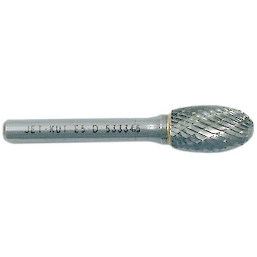 Fraise ovale, 1/4" dia., 1/4" Tige, 3/8" Prof. de la coupe Par Equipment