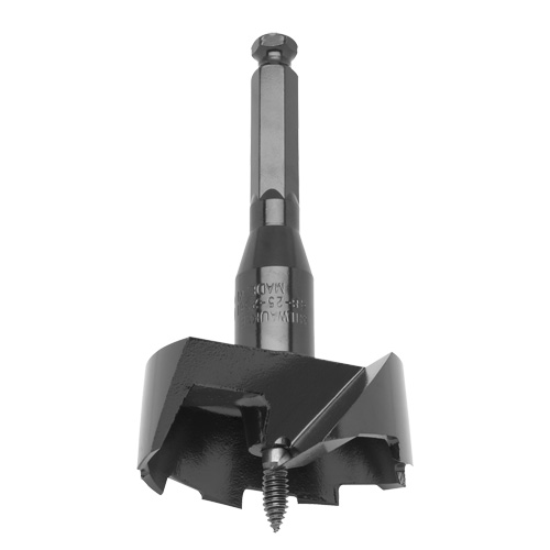 Foret standard &agrave; alimentation automatique, 2-9/16", Longeur de 3-5/8", Tige 7/16" hexagonal Par Equipment