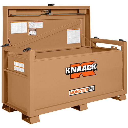 Coffre Monster Box, 66" x 30" x 36", Acier, Beige Par Equipment