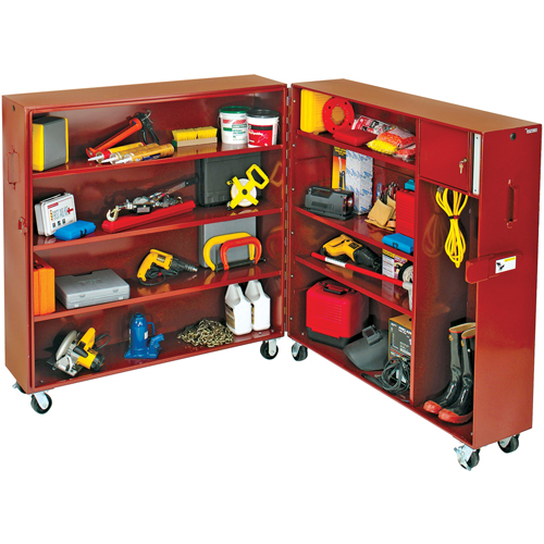 Rolling Clam Shell Cabinet Par Equipment