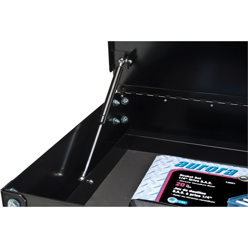 Utility Cart, 4 Drawers, 18" L x 33" W x 39" H, Black Par Equipment