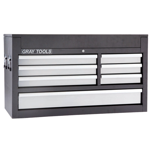 Top Chest - 7 Drawers, 41-1/2" W, 7 Drawers, Black Par Equipment
