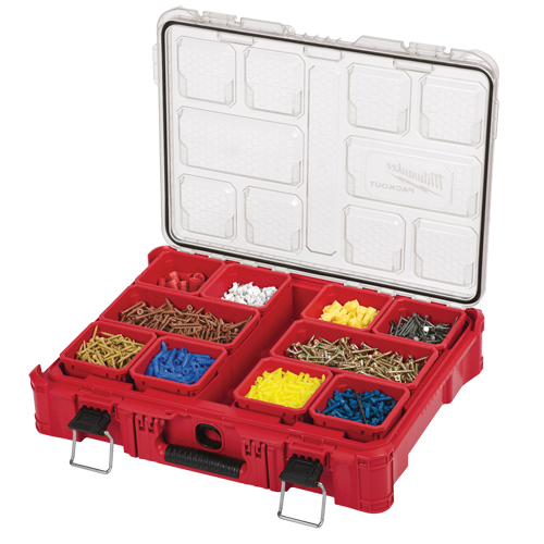 Organisateur Packout, 20" x 15" x 5", Noir/Rouge Par Equipment