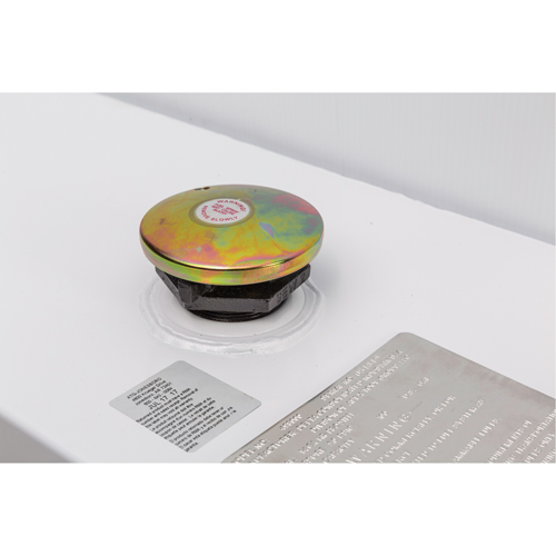 Steel Fuel Transfer Tank, Steel, 100 Gal. Capacity, White Par Equipment