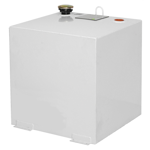 Steel Fuel Transfer Tank, Steel, 50 gal. Capacity, White Par Equipment