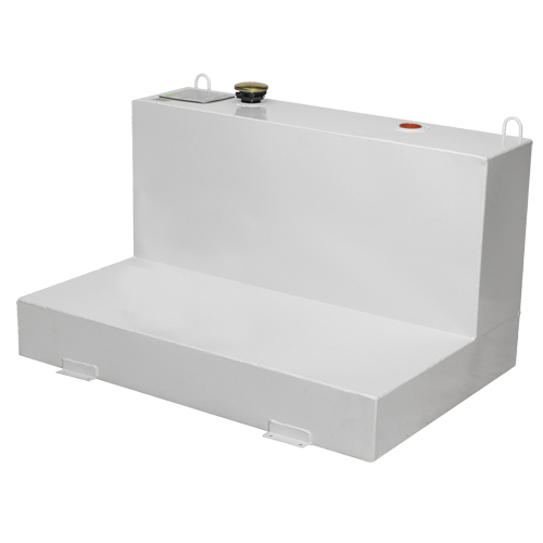 Steel Fuel Transfer Tank, Steel, 85 gal. Capacity, White Par Equipment