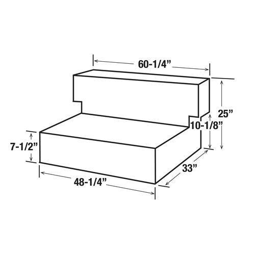 Steel Fuel Transfer Tank, Steel, 100 Gal. Capacity, Black Par Equipment