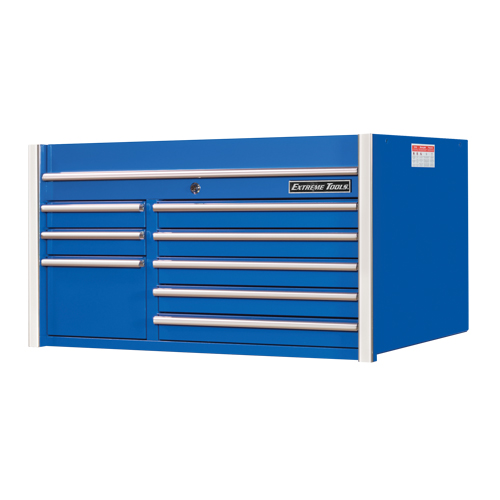 RX Series Tool Chest, 41" W, 8 Drawers, Blue Par Equipment