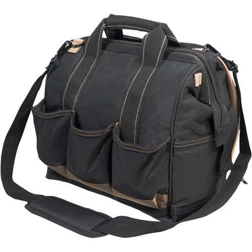 Porte-outils &agrave; compartiments multiples, Polyester, 33 pochettes, Noir Par Equipment